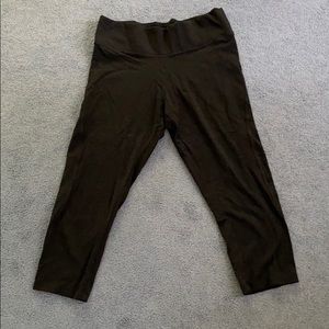 PINK Ultimate leggings crop black